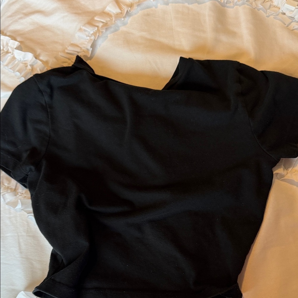 Wild Fable Black Short Sleeve Tee